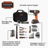 image:imagebeyond by BLACKDECKER Home Tool Kit with 20V MAX DrillDriver 83Piece BDPK70284C1AEVTool Kit