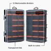 image:imagebeyond by BLACKDECKER Small Parts Organizer Box with Dividers Screw Organizer amp Craft Storage 17Compartment 2Pack BDST60779AEV