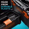 image:imagebeyond by BLACKDECKER Tool Box Bundle 19Inch amp 12Inch BDST60129AEV