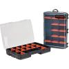 image:imagebeyond by BLACKDECKER Small Parts Organizer Box with Dividers Screw Organizer amp Craft Storage 17Compartment 2Pack BDST60779AEV