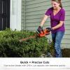 image:imageBLACKDECKER 20V MAX Hedge Trimmer Kit 18Inch LHT218D1AEV  OrangeTrimmer Kit