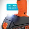 image:imagebeyond by BLACKDECKER 20V MAX Cordless DrillDriver BCD702C1AEV 20 Volts Silver Black Orange