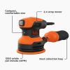 image:imagebeyond by BLACKDECKER Random Orbit Sander 5Inch 24Amp BDERO200AEV