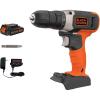 image:imagebeyond by BLACKDECKER 20V MAX Cordless DrillDriver BCD702C1AEV 20 Volts Silver Black Orange